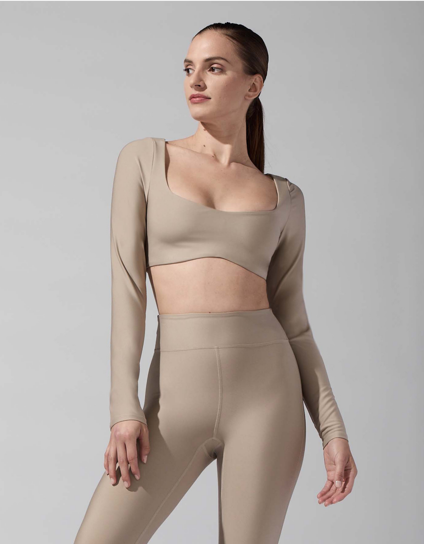 HARLOW TOP [Taupe]