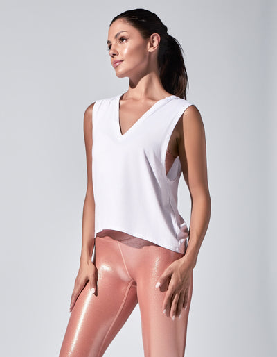 V-Neck Tank [White]