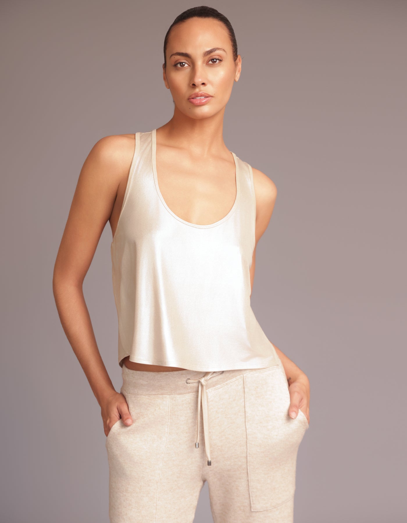 Flare Tank [Gold Stone]