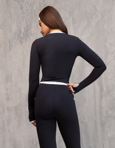 Skylar Jacket [Black/White]