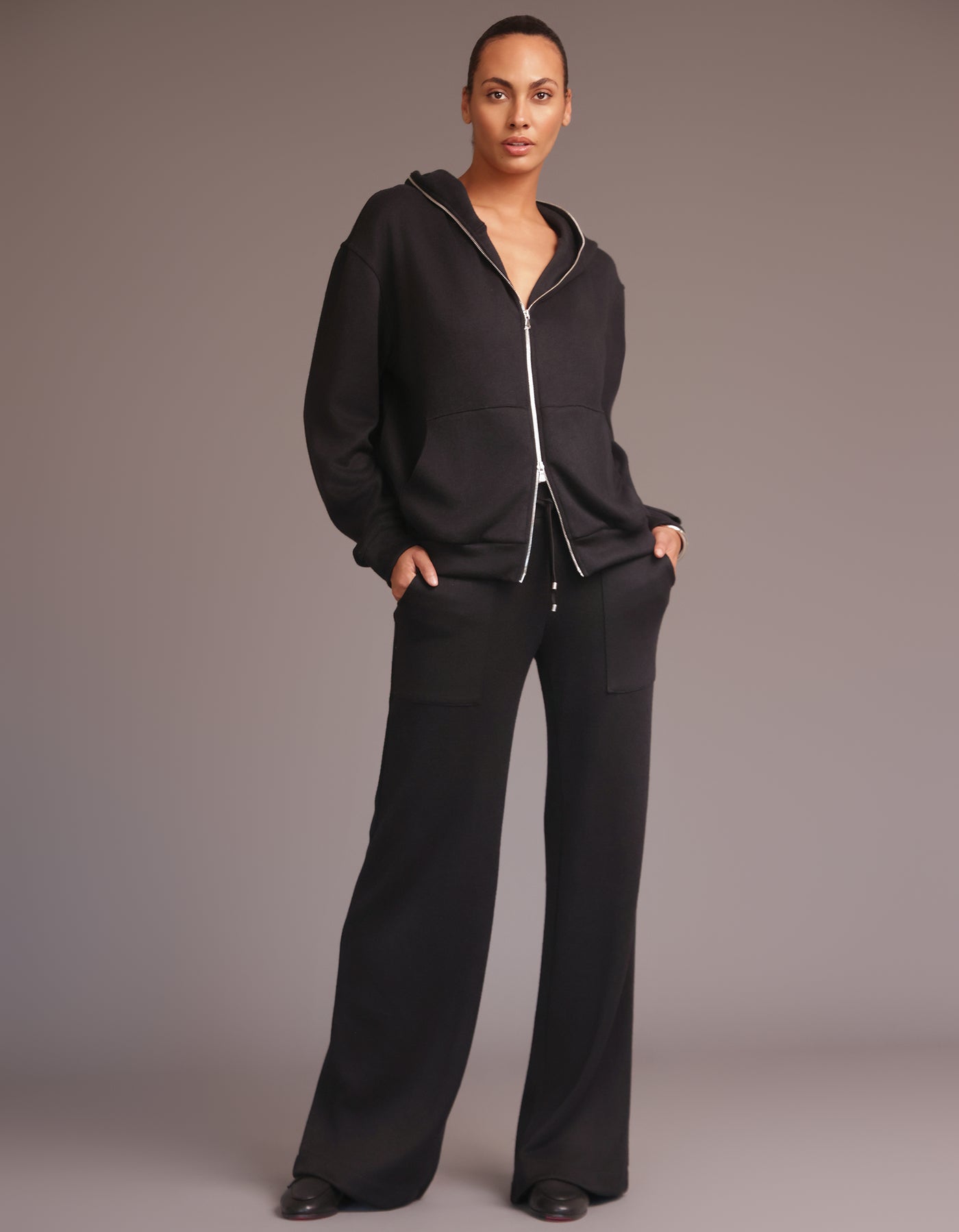 PLUSH PANTS [BLACK]
