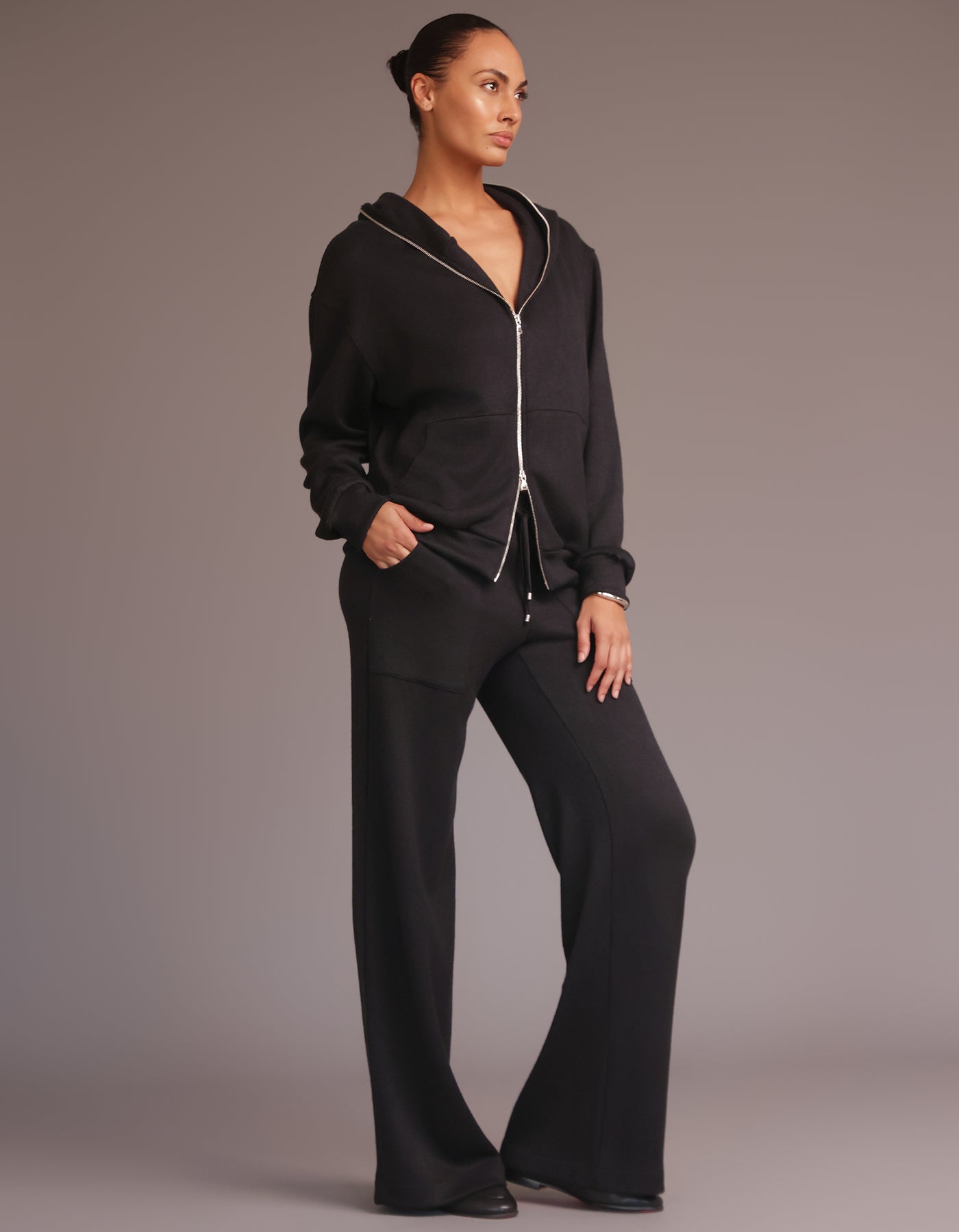 PLUSH PANTS [BLACK]