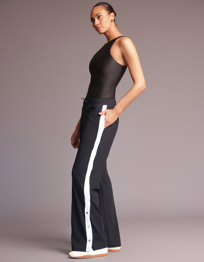 ALBA PANTS [Black with White]