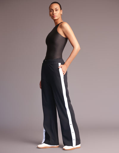 ALBA PANTS [Black with White]