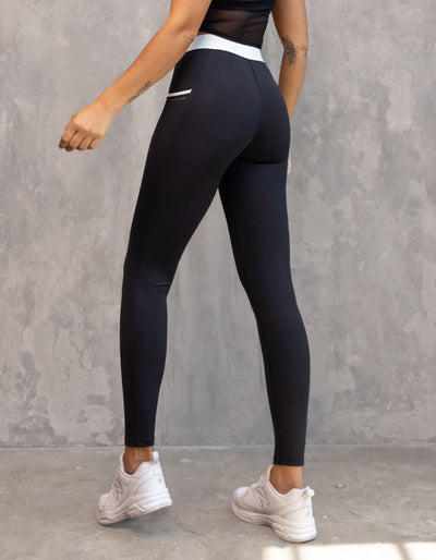 Skylar Legging [Black/White]