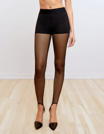 Fishnet Stirrup [Black]