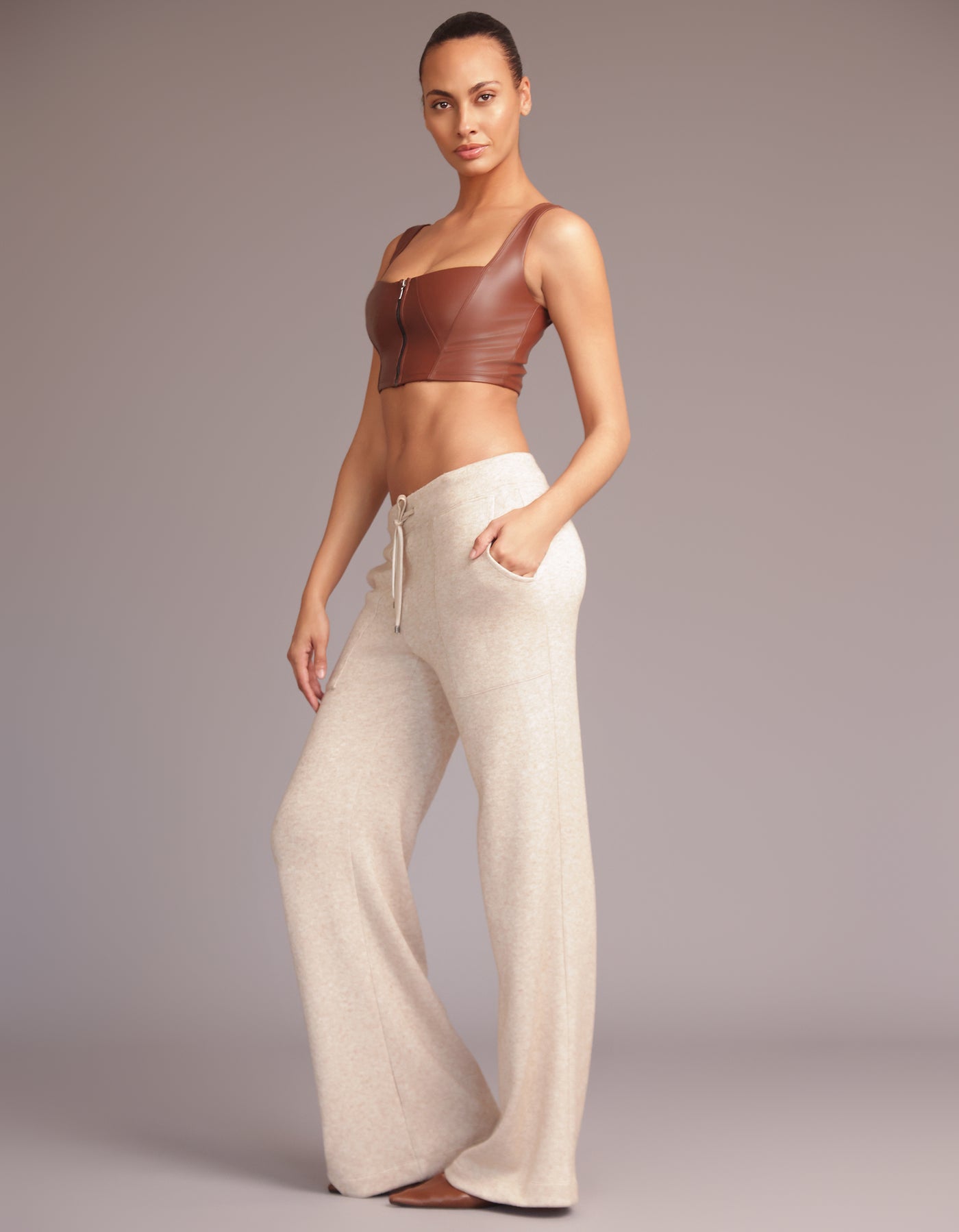 PLUSH PANTS [OAT]
