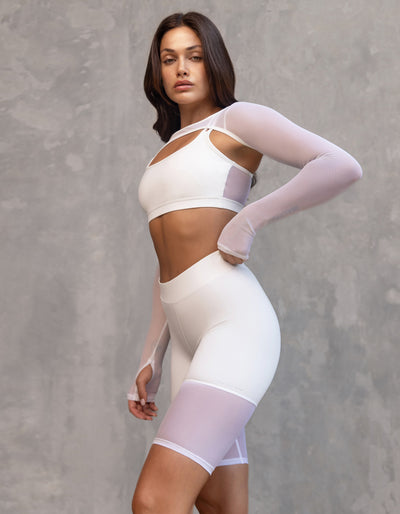 Duo Shorts [White]