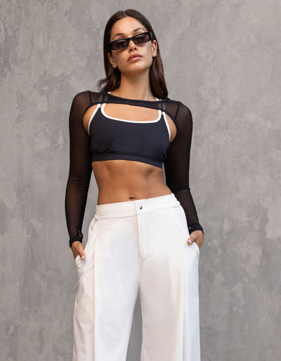 Clear Shrug [Black]