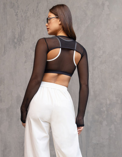 Clear Shrug [Black]