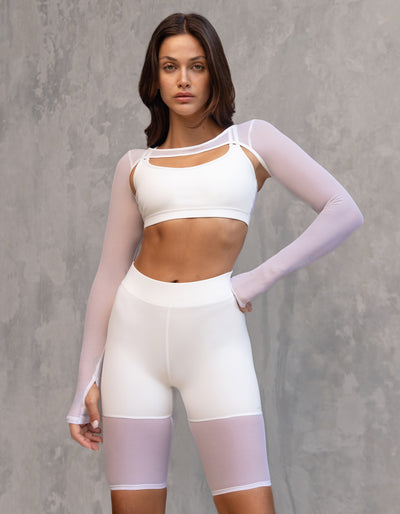 Clear Shrug [White]