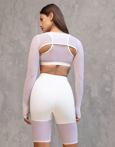 Clear Shrug [White]