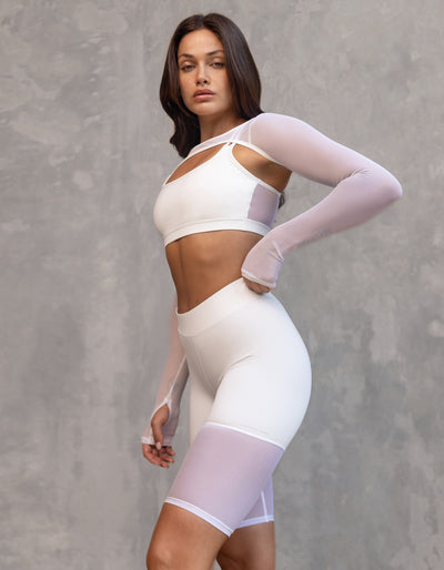 Clear Shrug [White]